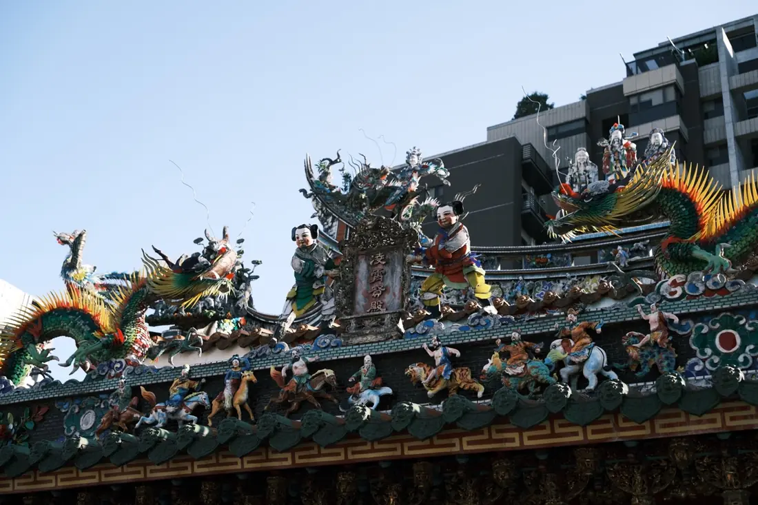 廟宇屋脊剪黏